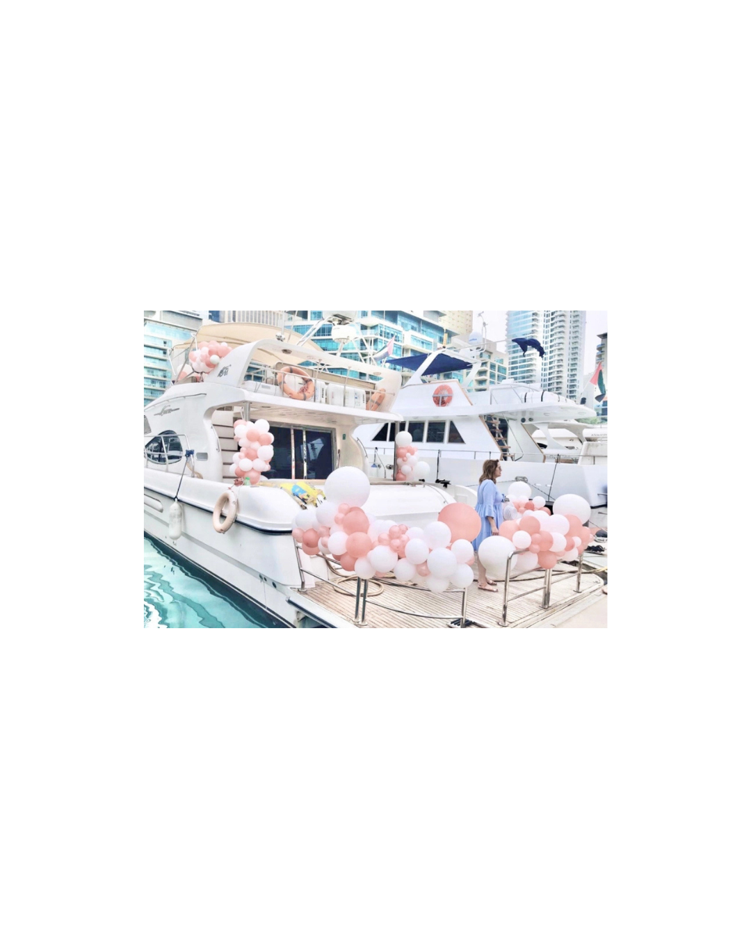 yacht birthday party dubai